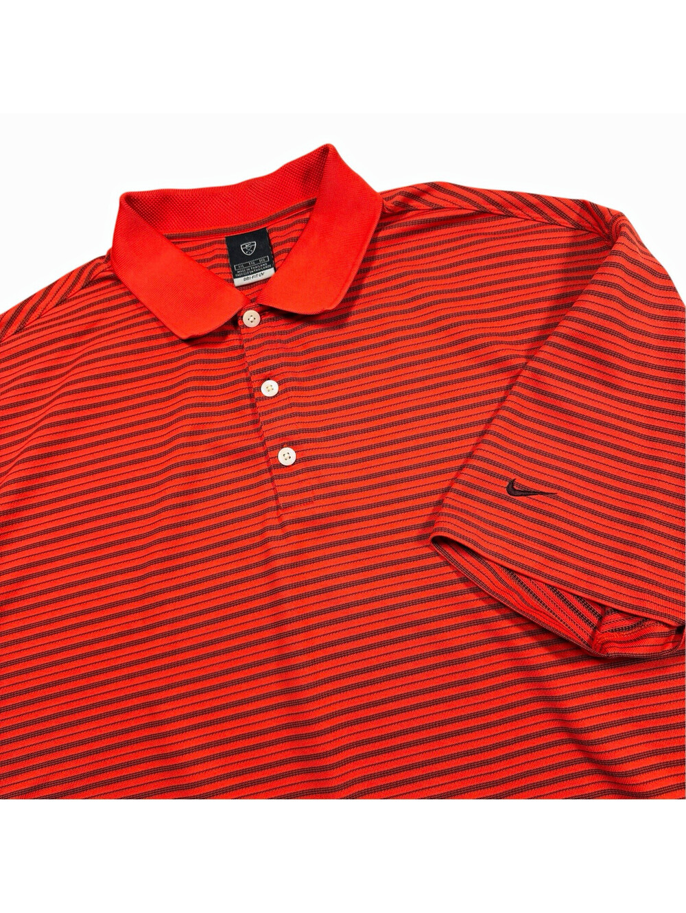 Nike Dri-FIT UV Protection Men's Multicolor Striped Polo Shirt 2XL